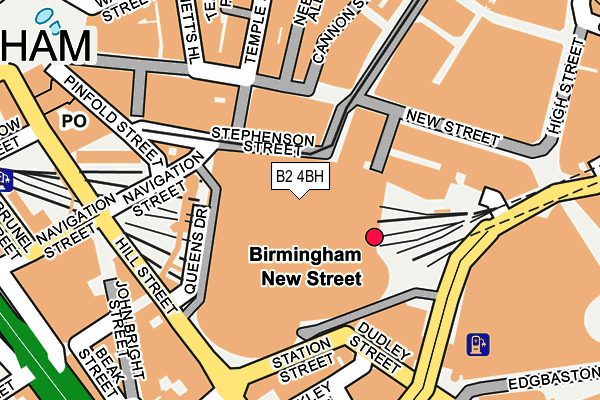 B2 4BH map - OS OpenMap – Local (Ordnance Survey) B2 4BH map - OS OpenMap – Local (Ordnance Survey)