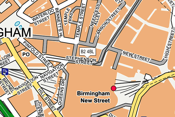 B2 4BL map - OS OpenMap – Local (Ordnance Survey) B2 4BL map - OS OpenMap – Local (Ordnance Survey)