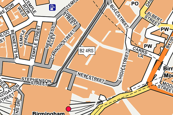 B2 4RS map - OS OpenMap – Local (Ordnance Survey) B2 4RS map - OS OpenMap – Local (Ordnance Survey)