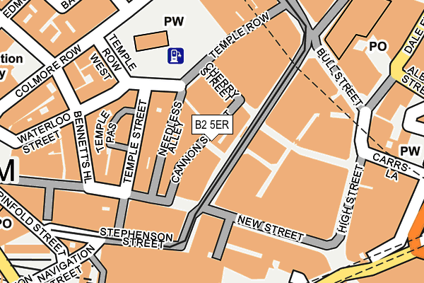 B2 5ER map - OS OpenMap – Local (Ordnance Survey) B2 5ER map - OS OpenMap – Local (Ordnance Survey)