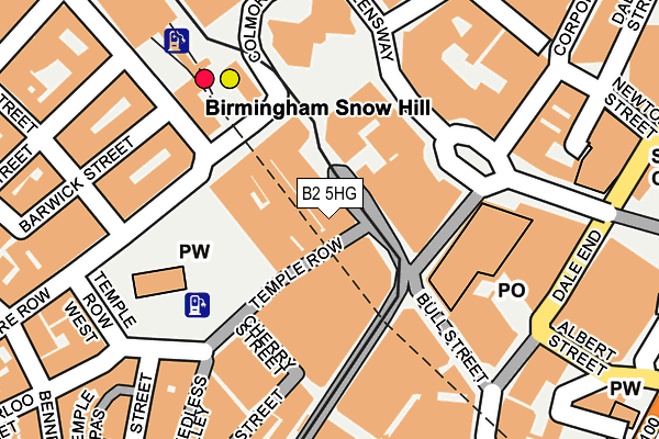 B2 5HG map - OS OpenMap – Local (Ordnance Survey) B2 5HG map - OS OpenMap – Local (Ordnance Survey)
