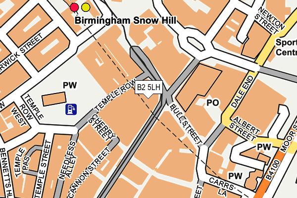 B2 5LH map - OS OpenMap – Local (Ordnance Survey) B2 5LH map - OS OpenMap – Local (Ordnance Survey)