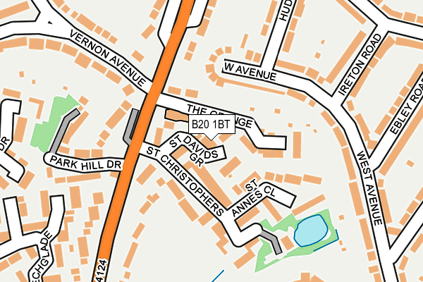 B20 1BT map - OS OpenMap – Local (Ordnance Survey) B20 1BT map - OS OpenMap – Local (Ordnance Survey)
