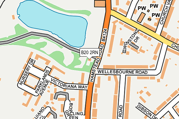 B20 2RN map - OS OpenMap – Local (Ordnance Survey) B20 2RN map - OS OpenMap – Local (Ordnance Survey)