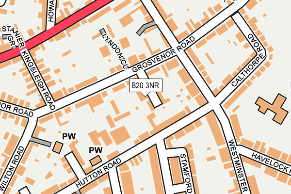 B20 3NR map - OS OpenMap – Local (Ordnance Survey) B20 3NR map - OS OpenMap – Local (Ordnance Survey)
