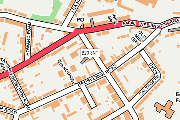 B20 3NT map - OS OpenMap – Local (Ordnance Survey) B20 3NT map - OS OpenMap – Local (Ordnance Survey)