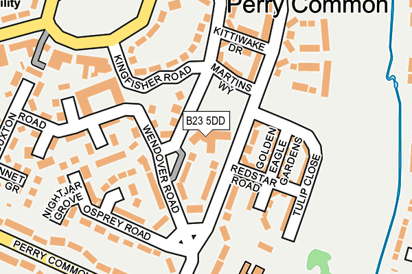 B23 5DD map - OS OpenMap – Local (Ordnance Survey) B23 5DD map - OS OpenMap – Local (Ordnance Survey)