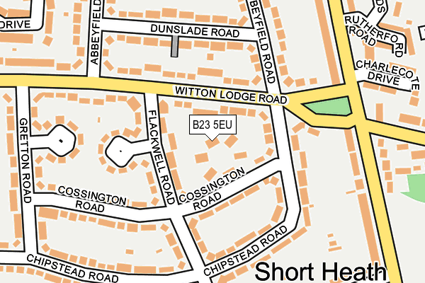 B23 5EU map - OS OpenMap – Local (Ordnance Survey) B23 5EU map - OS OpenMap – Local (Ordnance Survey)