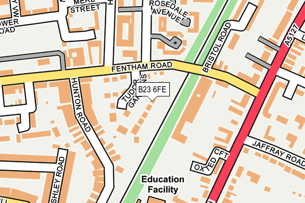 B23 6FE map - OS OpenMap – Local (Ordnance Survey) B23 6FE map - OS OpenMap – Local (Ordnance Survey)