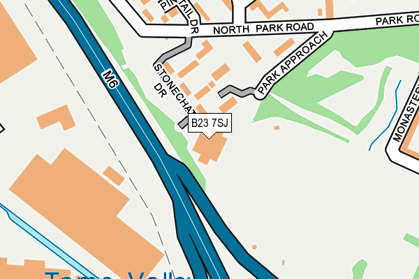B23 7SJ map - OS OpenMap – Local (Ordnance Survey) B23 7SJ map - OS OpenMap – Local (Ordnance Survey)