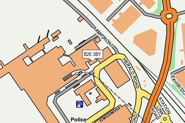 B26 3BY map - OS OpenMap – Local (Ordnance Survey) B26 3BY map - OS OpenMap – Local (Ordnance Survey)