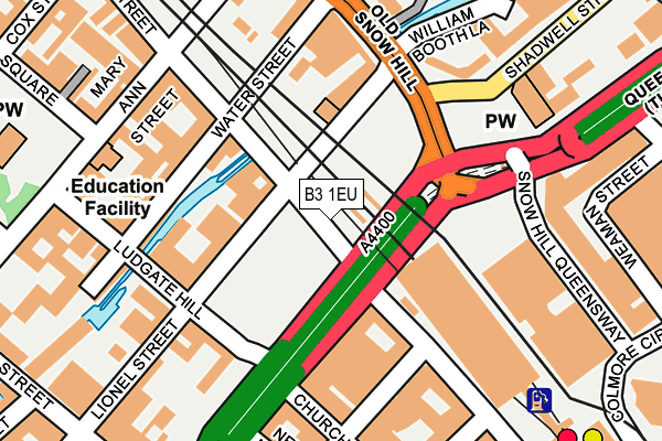 B3 1EU map - OS OpenMap – Local (Ordnance Survey) B3 1EU map - OS OpenMap – Local (Ordnance Survey)