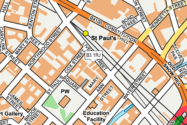 B3 1RJ map - OS OpenMap – Local (Ordnance Survey) B3 1RJ map - OS OpenMap – Local (Ordnance Survey)