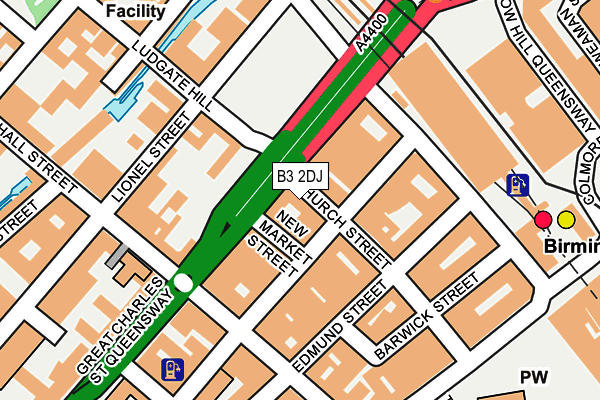 B3 2DJ map - OS OpenMap – Local (Ordnance Survey) B3 2DJ map - OS OpenMap – Local (Ordnance Survey)