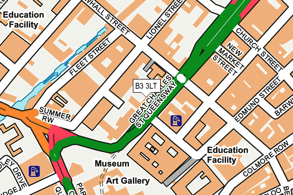 B3 3LT map - OS OpenMap – Local (Ordnance Survey) B3 3LT map - OS OpenMap – Local (Ordnance Survey)