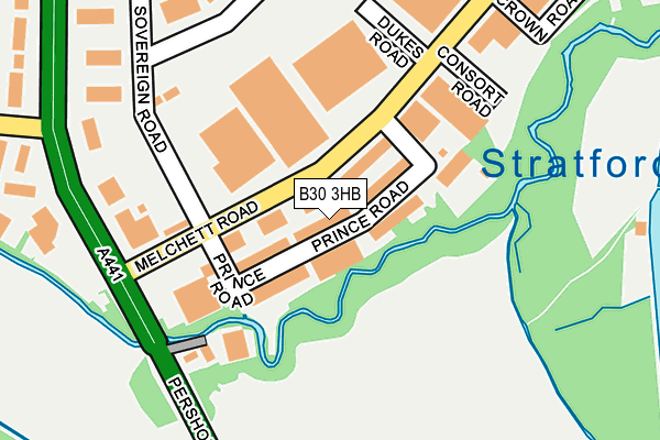 B30 3HB map - OS OpenMap – Local (Ordnance Survey) B30 3HB map - OS OpenMap – Local (Ordnance Survey)