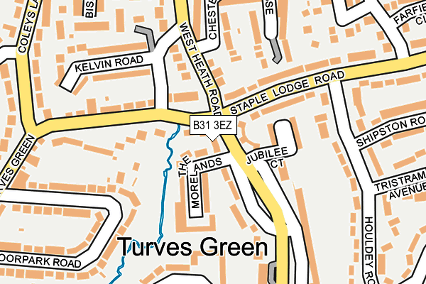 B31 3EZ map - OS OpenMap – Local (Ordnance Survey) B31 3EZ map - OS OpenMap – Local (Ordnance Survey)