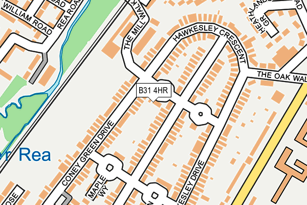 B31 4HR map - OS OpenMap – Local (Ordnance Survey) B31 4HR map - OS OpenMap – Local (Ordnance Survey)