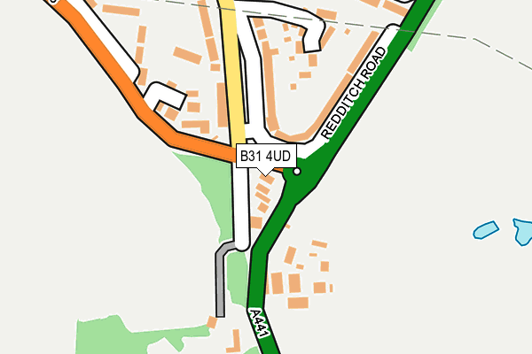 B31 4UD map - OS OpenMap – Local (Ordnance Survey) B31 4UD map - OS OpenMap – Local (Ordnance Survey)