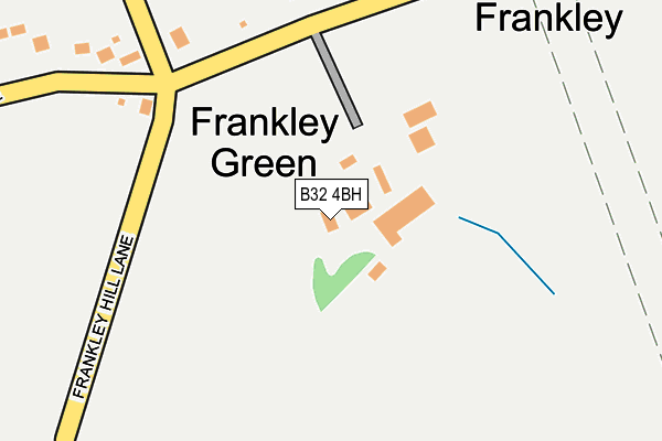 B32 4BH map - OS OpenMap – Local (Ordnance Survey) B32 4BH map - OS OpenMap – Local (Ordnance Survey)