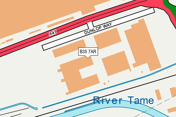 B35 7AR map - OS OpenMap – Local (Ordnance Survey) B35 7AR map - OS OpenMap – Local (Ordnance Survey)