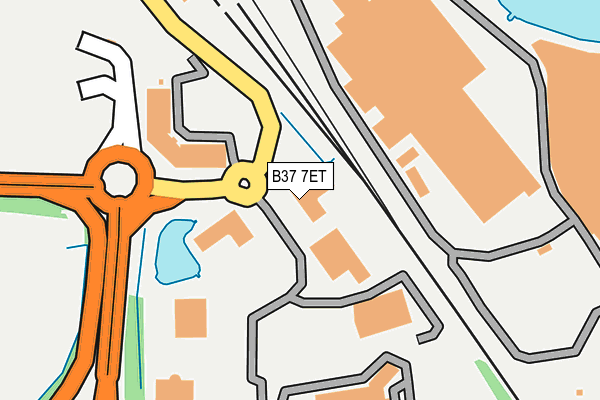 B37 7ET map - OS OpenMap – Local (Ordnance Survey) B37 7ET map - OS OpenMap – Local (Ordnance Survey)