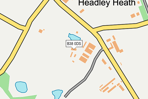 B38 0DS map - OS OpenMap – Local (Ordnance Survey) B38 0DS map - OS OpenMap – Local (Ordnance Survey)