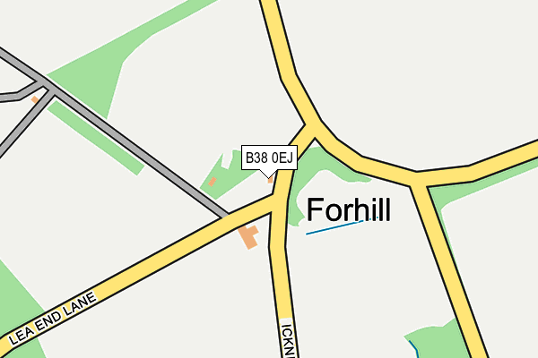 B38 0EJ map - OS OpenMap – Local (Ordnance Survey) B38 0EJ map - OS OpenMap – Local (Ordnance Survey)