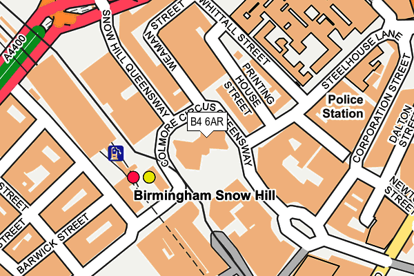 B4 6AR map - OS OpenMap – Local (Ordnance Survey) B4 6AR map - OS OpenMap – Local (Ordnance Survey)