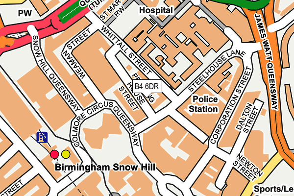 B4 6DR map - OS OpenMap – Local (Ordnance Survey) B4 6DR map - OS OpenMap – Local (Ordnance Survey)