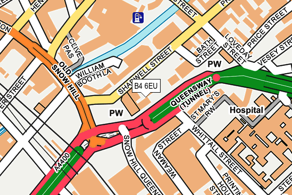 B4 6EU map - OS OpenMap – Local (Ordnance Survey) B4 6EU map - OS OpenMap – Local (Ordnance Survey)