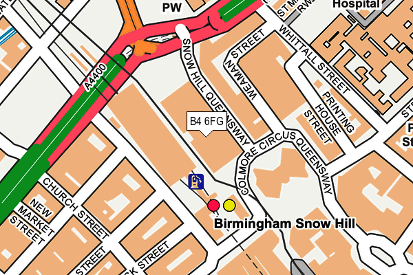 B4 6FG map - OS OpenMap – Local (Ordnance Survey) B4 6FG map - OS OpenMap – Local (Ordnance Survey)
