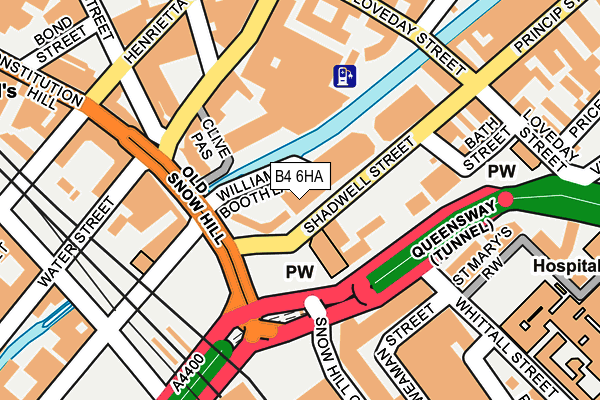 B4 6HA map - OS OpenMap – Local (Ordnance Survey) B4 6HA map - OS OpenMap – Local (Ordnance Survey)