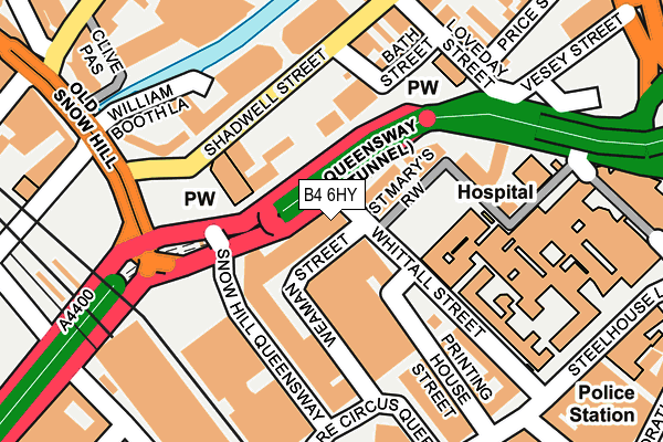 B4 6HY map - OS OpenMap – Local (Ordnance Survey) B4 6HY map - OS OpenMap – Local (Ordnance Survey)