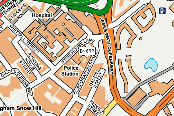 B4 6RP map - OS OpenMap – Local (Ordnance Survey) B4 6RP map - OS OpenMap – Local (Ordnance Survey)