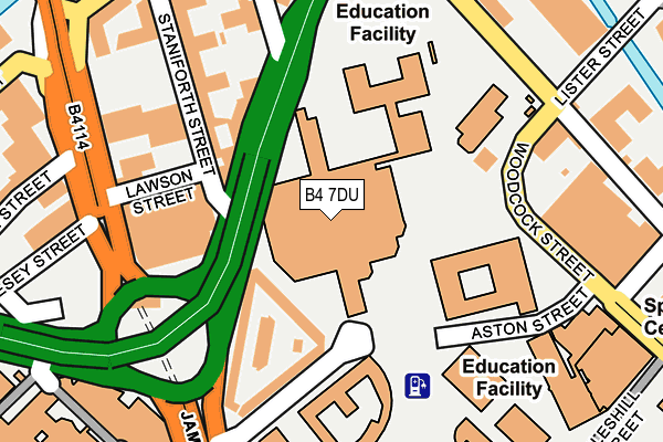 B4 7DU map - OS OpenMap – Local (Ordnance Survey) B4 7DU map - OS OpenMap – Local (Ordnance Survey)