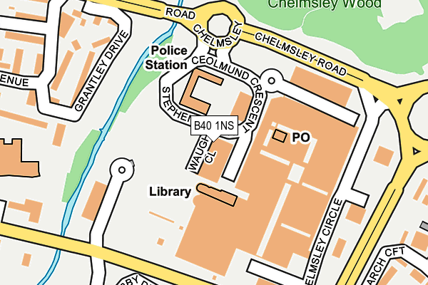 B40 1NS map - OS OpenMap – Local (Ordnance Survey) B40 1NS map - OS OpenMap – Local (Ordnance Survey)
