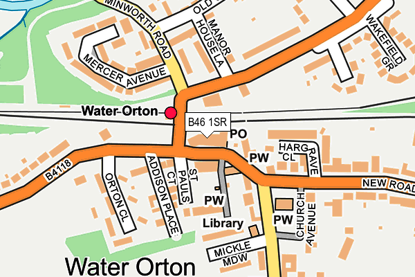 B46 1SR map - OS OpenMap – Local (Ordnance Survey) B46 1SR map - OS OpenMap – Local (Ordnance Survey)