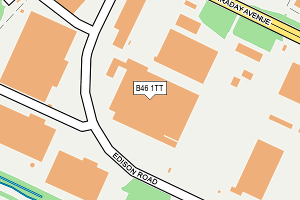 B46 1TT map - OS OpenMap – Local (Ordnance Survey) B46 1TT map - OS OpenMap – Local (Ordnance Survey)
