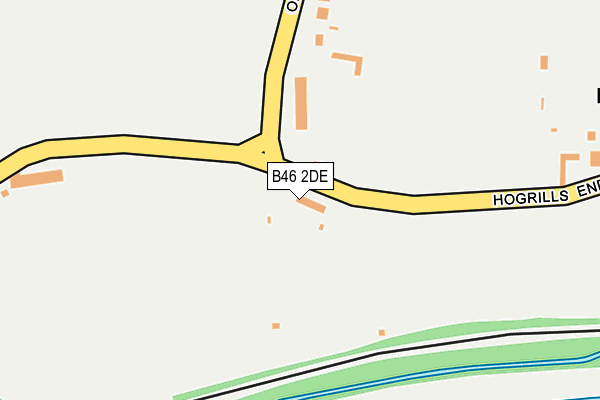 B46 2DE map - OS OpenMap – Local (Ordnance Survey) B46 2DE map - OS OpenMap – Local (Ordnance Survey)