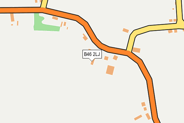B46 2LJ map - OS OpenMap – Local (Ordnance Survey) B46 2LJ map - OS OpenMap – Local (Ordnance Survey)
