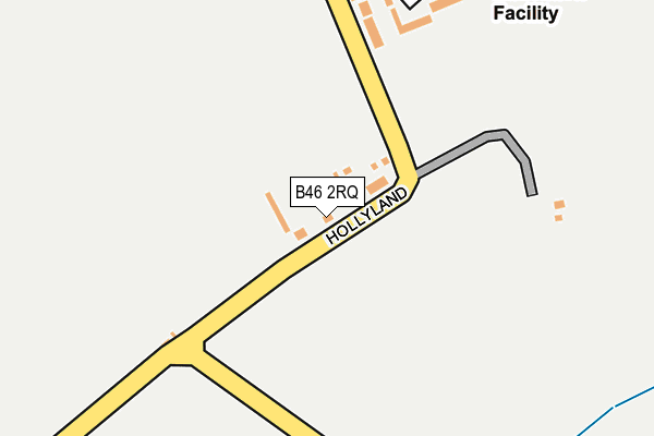 B46 2RQ map - OS OpenMap – Local (Ordnance Survey) B46 2RQ map - OS OpenMap – Local (Ordnance Survey)