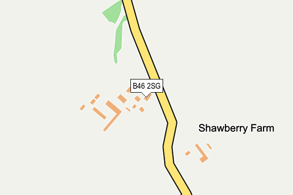 B46 2SG map - OS OpenMap – Local (Ordnance Survey) B46 2SG map - OS OpenMap – Local (Ordnance Survey)