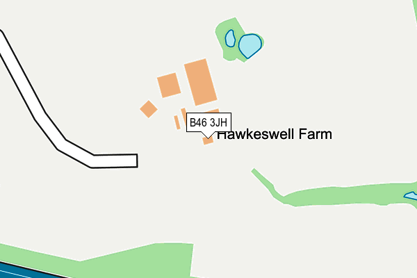 B46 3JH map - OS OpenMap – Local (Ordnance Survey) B46 3JH map - OS OpenMap – Local (Ordnance Survey)