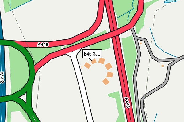 B46 3JL map - OS OpenMap – Local (Ordnance Survey) B46 3JL map - OS OpenMap – Local (Ordnance Survey)