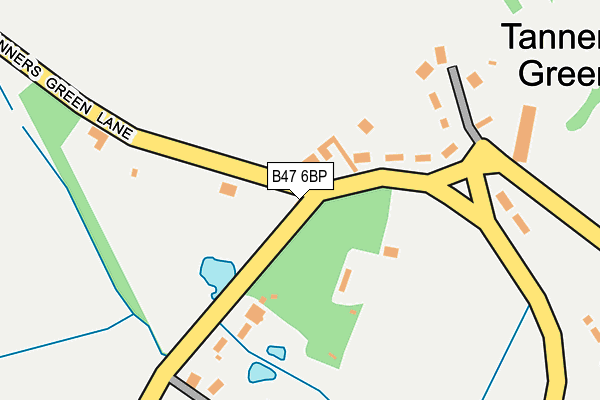 B47 6BP map - OS OpenMap – Local (Ordnance Survey) B47 6BP map - OS OpenMap – Local (Ordnance Survey)