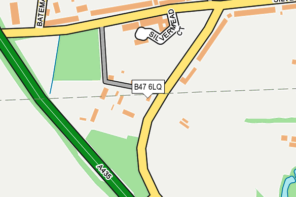 B47 6LQ map - OS OpenMap – Local (Ordnance Survey) B47 6LQ map - OS OpenMap – Local (Ordnance Survey)