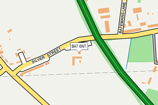 B47 6NT map - OS OpenMap – Local (Ordnance Survey) B47 6NT map - OS OpenMap – Local (Ordnance Survey)