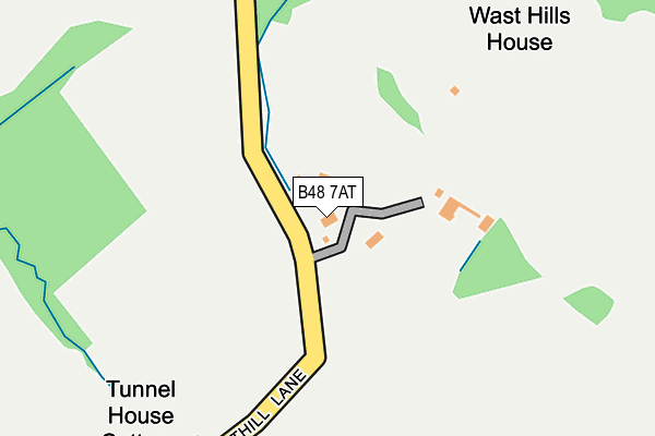 B48 7AT map - OS OpenMap – Local (Ordnance Survey) B48 7AT map - OS OpenMap – Local (Ordnance Survey)