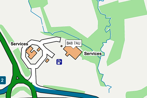 B48 7AU map - OS OpenMap – Local (Ordnance Survey) B48 7AU map - OS OpenMap – Local (Ordnance Survey)